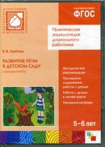 CD. ФГОС Развитие речи в детском саду. Старшая группа (5-6 лет)