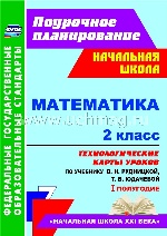 Математика 2кл Рудницкая/Технол.карты I полугод