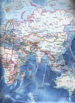 Физическая карта мира. Государства мира. Политическая карта мира