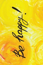 Кардхолдер Be happy! (100х75 мм, на 20 карт)