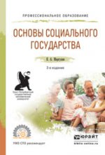 ОСНОВЫ СОЦИАЛЬНОГО ГОСУДАРСТВА 2-е изд., испр. и доп. Учебное пособие для СПО