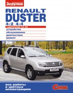Renault Duster 42; 44 с двигателями 1,6; 2,0. Устройство, обслуживание, диагностика, ремонт. Иллюстрированное руководство