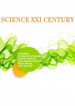Science XXI century. Proceedings of materials the international scientific conference. Czech Republic, Karlovy Vary – Russia, Moscow, 30-31 July 2015