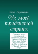 Из моей тридевятой страны. Статьи о поэзии