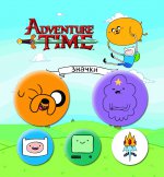 Набор значков "Adventure time. Вселенная друзей" (5 шт.)
