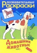 Книжка-раскраска: Домашние животные