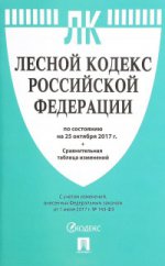 Лесной кодекс РФ на 25.10.17