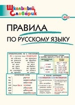 Правила по русскому языку. ФГОС
