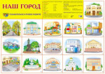 Демонстрационный плакат Наш город /А2