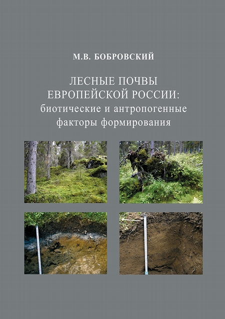 Лесные почвы Европейской России: биотические и антропогенные факторы формирования