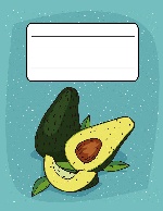 Тетрадь Авокадо (клетка)