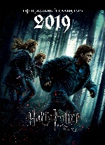 Гарри Поттер. Календарь настенный на 2019 год. Постер