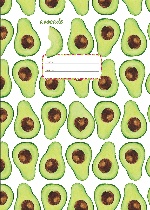 Тетрадь. Авокадо (Fixprice)