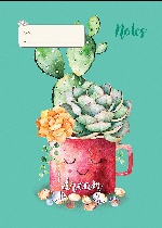 Тетрадь. Кактусы (My dream, Fixprice)