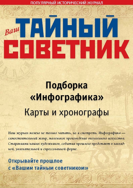 Ваш тайный советник. Подборка «Инфографика. Карты и хронографы»