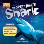 The Great White Shark. Student`s multi-ROM (Audio CD / DVD Video PAL).Аудио CD/ DVD видео/ученика