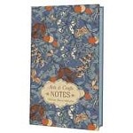 Записная книжка "Arts and Crafts NOTES" по мотивам работ Уильяма Морриса (голубая с красной птицей)