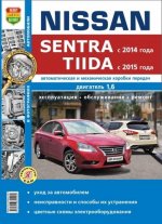 Nissan Sentra с 2014 г. Nissan Tiida с 2015 г. Руководство по эксплуатации, обслуживанию и ремонту