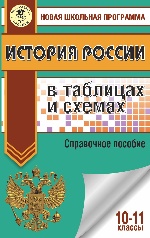 ЕГЭ. История России в таблицах и схемах. 10-11 классы
