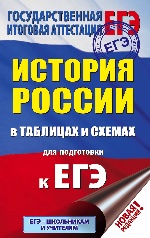 ЕГЭ. История России в таблицах и схемах для подготовки к ЕГЭ. 10-11 классы