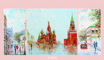 Очарование Москвы. Календарь-домик с разрезным блоком и курсором на 2020 год