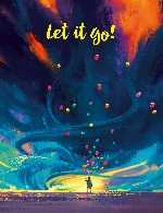 Let it go. Тетрадь общая (А5, 48 л., УФ-лак, накидка 4 п. полноцвет)