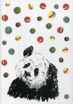Панда и мячики (блокнот)