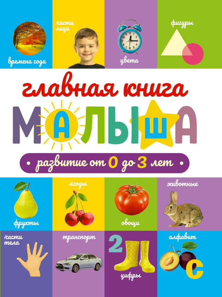 ГЛАВНАЯ КНИГА МАЛЫША матов.ламин.обл. выб.лак. офсет 203х257