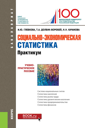 Социально-экономическая статистика: практикум. (Бакалавриат). Учебно-практическое пособие.. Бакалавриат
