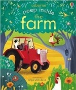 Usborne Peep Inside Farm. Board Book