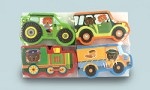 Подарочный набор книг для малышей " Мои машинки" из четырех книг