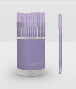 Lavender pen. Ручка в тубусе