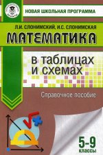 Математика в таблицах и схемах. Справочное пособие. 5-9 классы