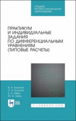 Практикум и индивидуальные задания по дифференциальным уравнениям (типовые расчеты). Учебное пособие для СПО, 1-е изд