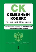 Семейный кодекс Российской Федерации. Текст с изм. и доп. на 1 февраля 2021 года (+ сравнительная таблица изменений)