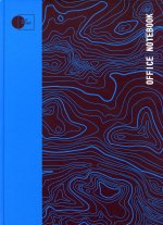 Блокнот "Стильный офис", лилово-голубой / "Office notebook", purple-blue (А4, 192 стр., клетка)
