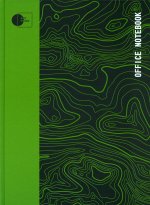 Блокнот "Стильный офис", серо-зеленый / "Office notebook", green-gray (А4, 192 стр., клетка)
