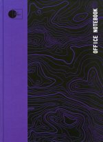 Блокнот "Стильный офис", черно-фиолетовый / "Office notebook", black-violet (А4, 192 стр., клетка)