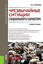 Чрезвычайные ситуации социального характера. (Бакалавриат). Учебное пособие