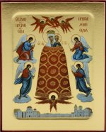 Икона Пресвятой Богородицы Прибавление Ума на дереве: 125 х 160