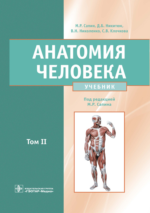 Сапин, Николенко, Никитюк: Анатомия человека. Учебник. В 2-х томах. Том 2
