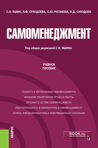 Самоменеджмент. (Аспирантура, Магистратура). Учебное пособие