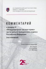 Комментарий к разделу 6 «Международное частное право» части третьей Гражданского кодекса Российской Федерации (постатейный)