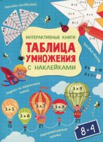 Интерактивная таблица умножения с наклейками