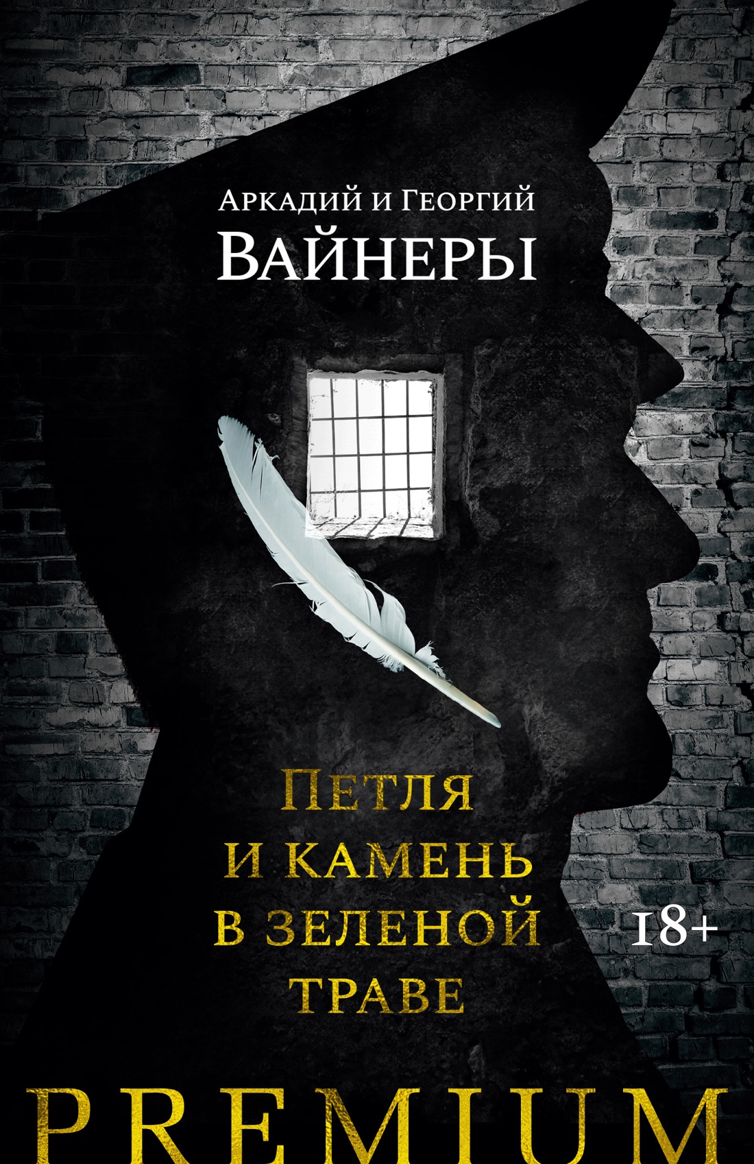 Петля и камень в зеленой траве
