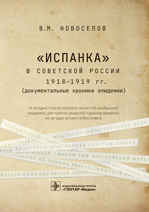 Валерий Новоселов: "Испанка" в Советской России 1918-1919 гг. (документальные хроники эпидемии)
