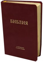 Библия в современном русском переводе (термовинил, бордо)