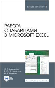 Работа с таблицами в Microsoft Excel. Учебно-методическое пособие для вузов, 3-е изд., стер