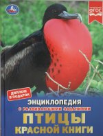 Птицы Красной книги. Н. В. Седова. Энциклопедия с развивающими заданиями. 48 стр. Умка в кор.15шт