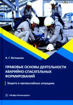 Александр Ветошкин: Правовые основы деятельности аварийно-спасательных формирований. Защита в чрезвычайных ситуациях